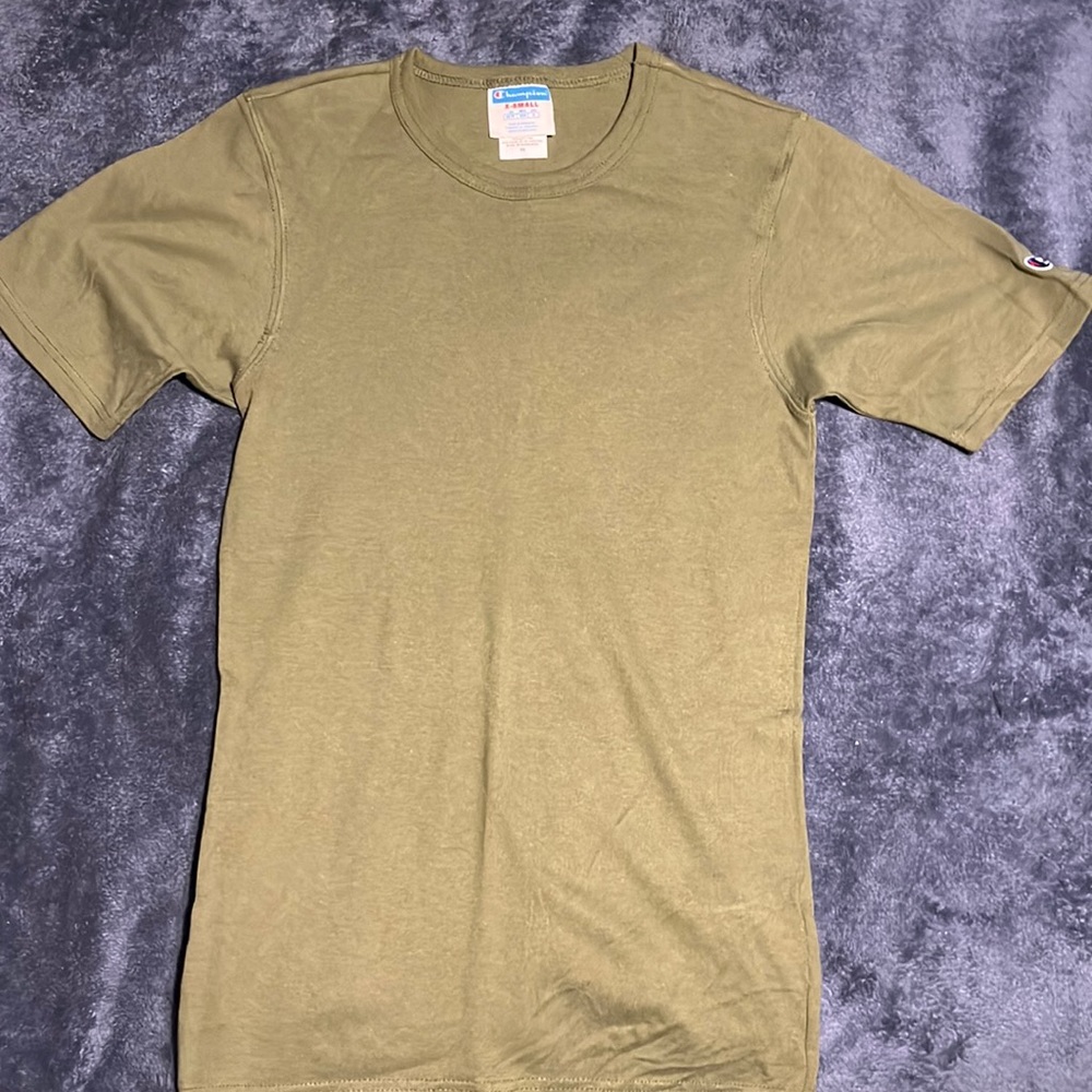 Champion Olive green tee shirt